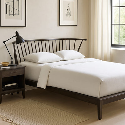 Lit 160x200cm avec sommier Caspian AMPM