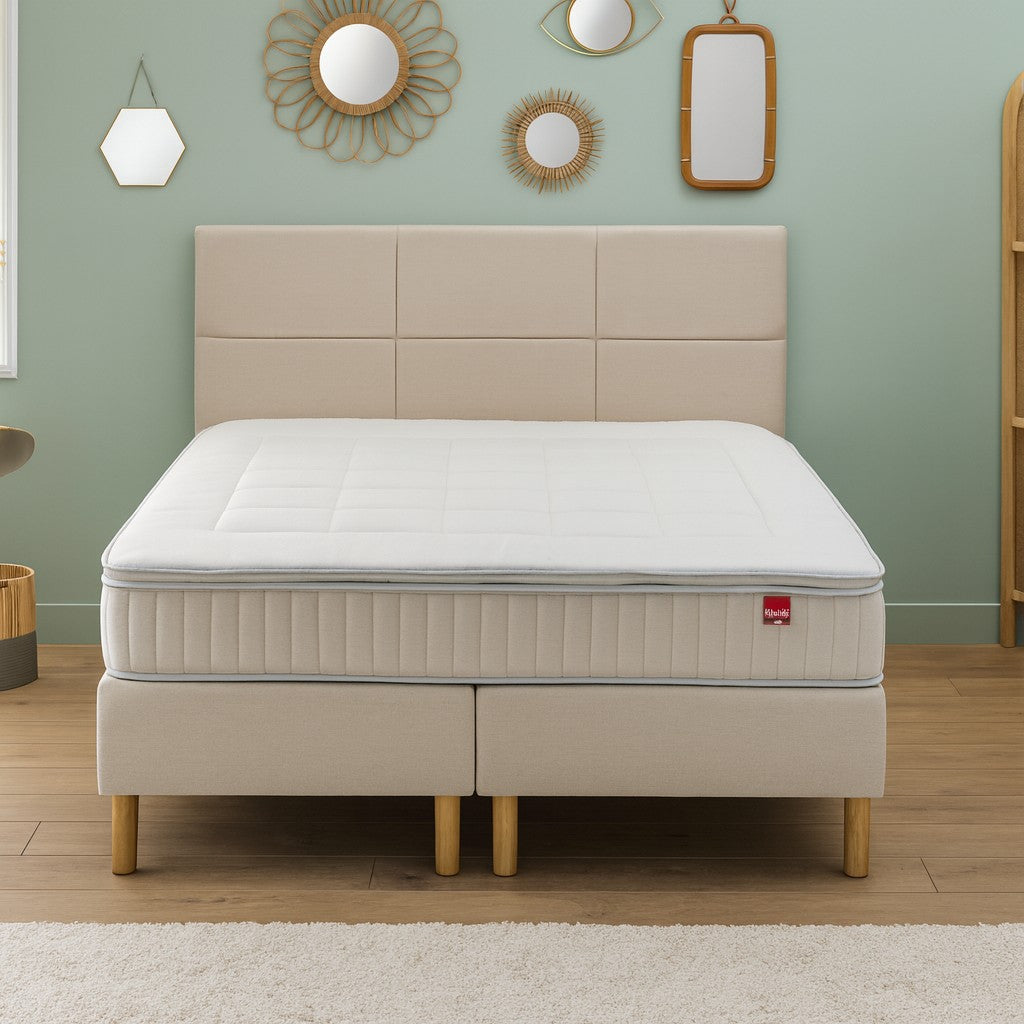 Lit 160x200 cm (2x80x200cm) Ressorts EPEDA