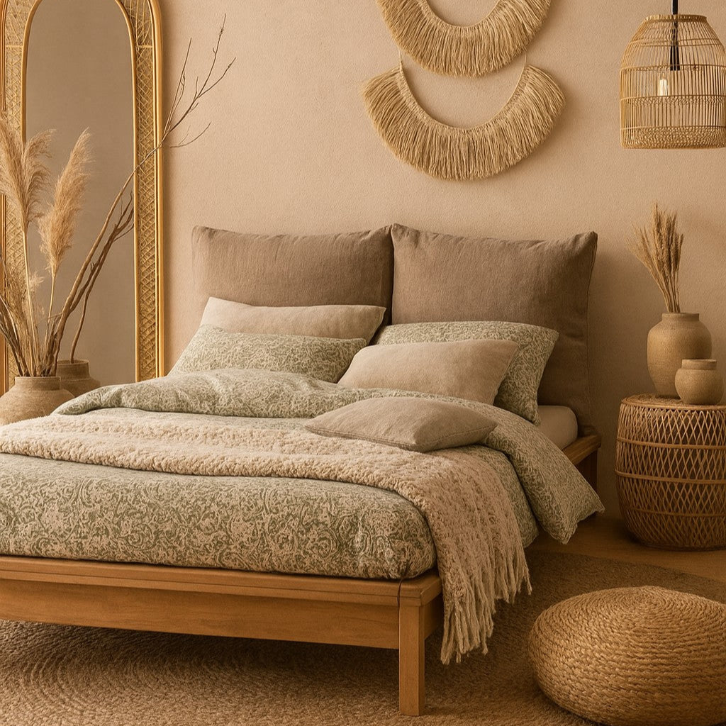 Lit avec sommier 140x190cm Gabin La Redoute Interieurs