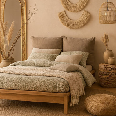 Lit avec sommier 140x190cm Gabin La Redoute Interieurs