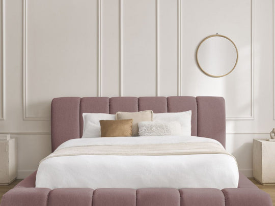 Lit coffre BOBOCHIC Denali rose 160x200 jamais utilisé — photo produit