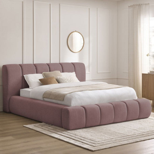 Lit coffre BOBOCHIC Denali rose 160x200 jamais utilisé — photo produit