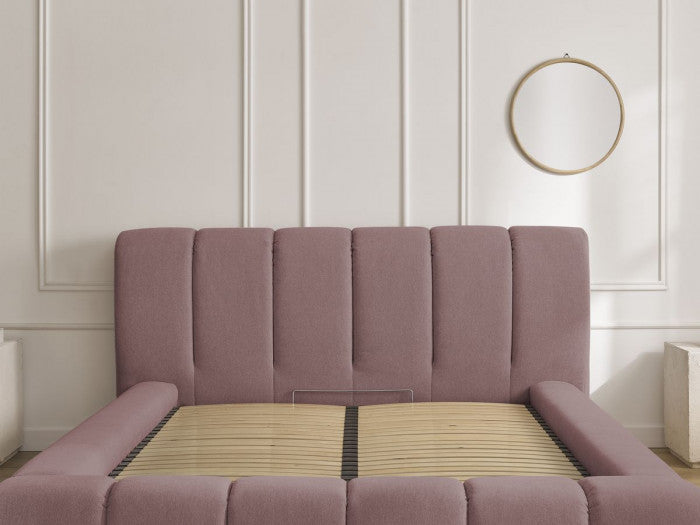 Lit coffre BOBOCHIC Denali rose 160x200 jamais utilisé — photo produit