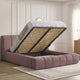 Lit coffre BOBOCHIC Denali rose 160x200 jamais utilisé — photo produit