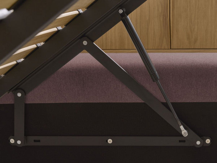 Lit coffre BOBOCHIC Denali rose 160x200 jamais utilisé — photo produit