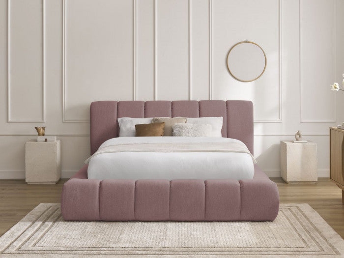 Lit coffre BOBOCHIC Denali rose 160x200 jamais utilisé — photo produit