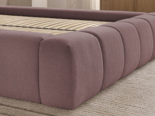 Lit coffre BOBOCHIC Denali rose 160x200 jamais utilisé — photo produit