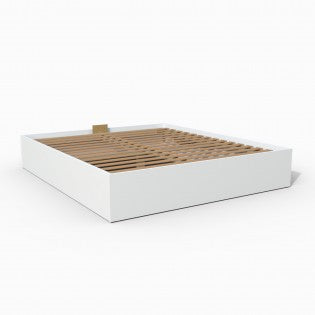 Lit coffre Weber BILBAO 140x190 blanc — photo produit