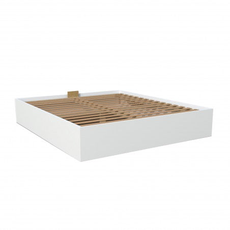 Lit coffre Weber BILBAO 180x200 blanc — photo produit