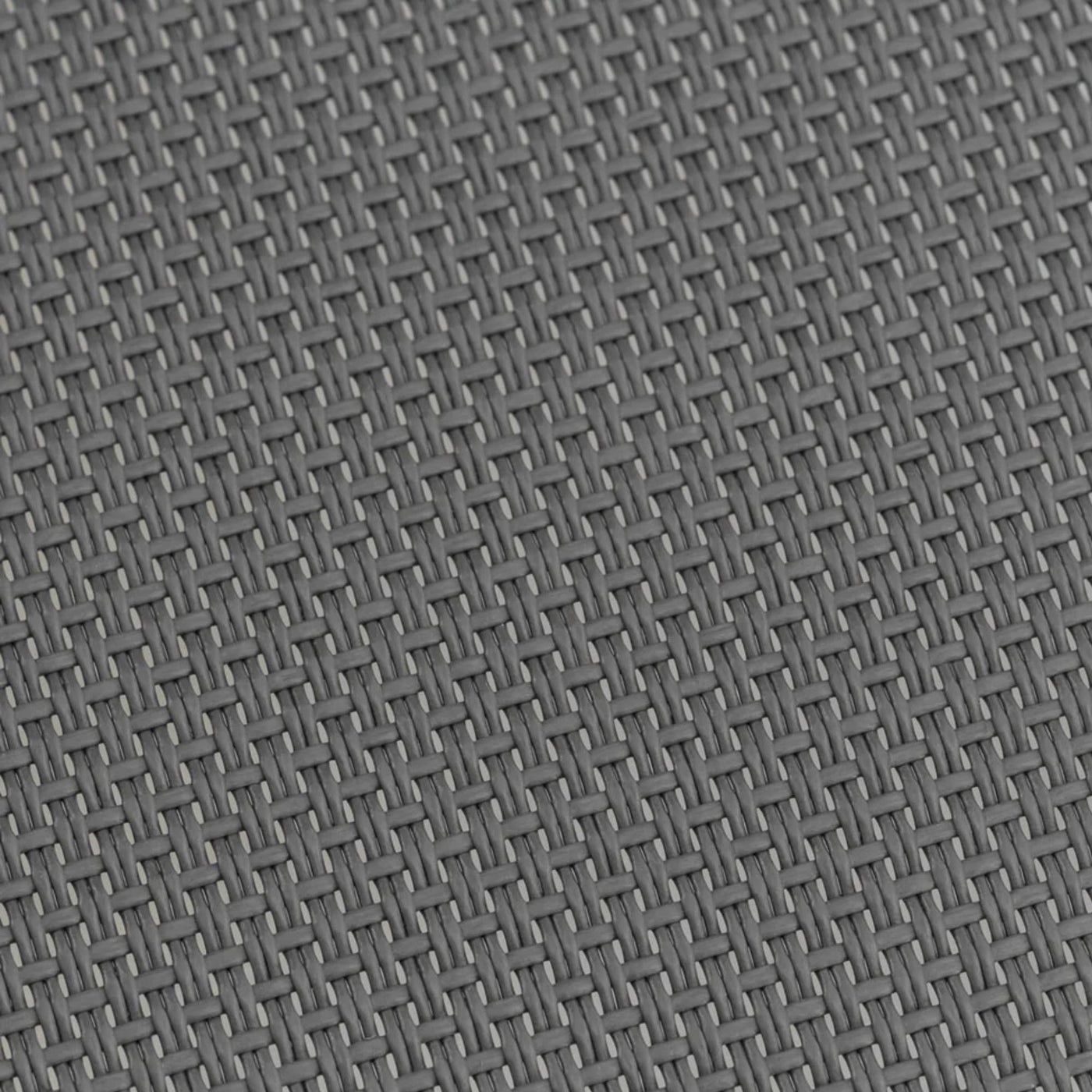 Lot de 2 chaises de jardin SKLUM Eika en aluminium grise graphite