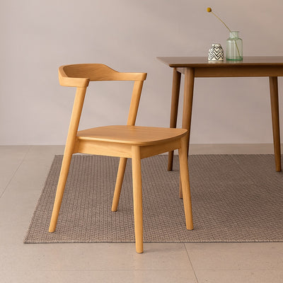 Lot de 2 chaises en bois massif Venus