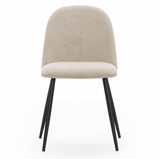 Lot de 4 chaises CASANOVA Livo beige