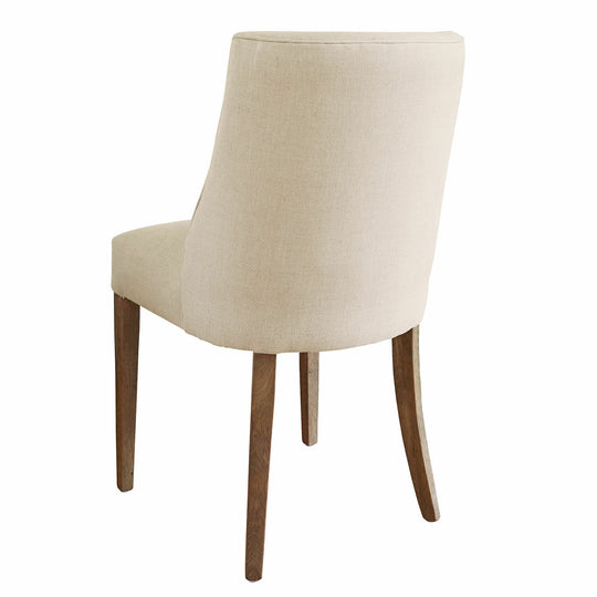 Lot de 2 chaises Loberon OPIREL Crème — photo produit