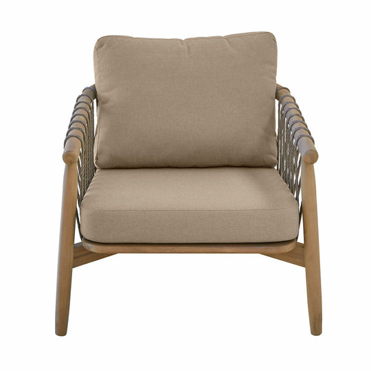 Lot de 2 fauteuils LOBERON FSC®-100% Thornwick beige — photo produit