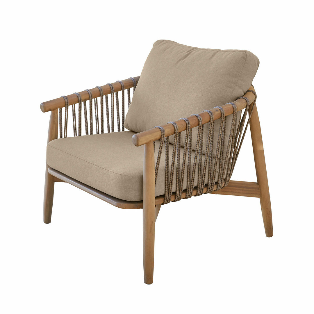 Lot de 2 fauteuils LOBERON FSC®-100% Thornwick beige — photo produit