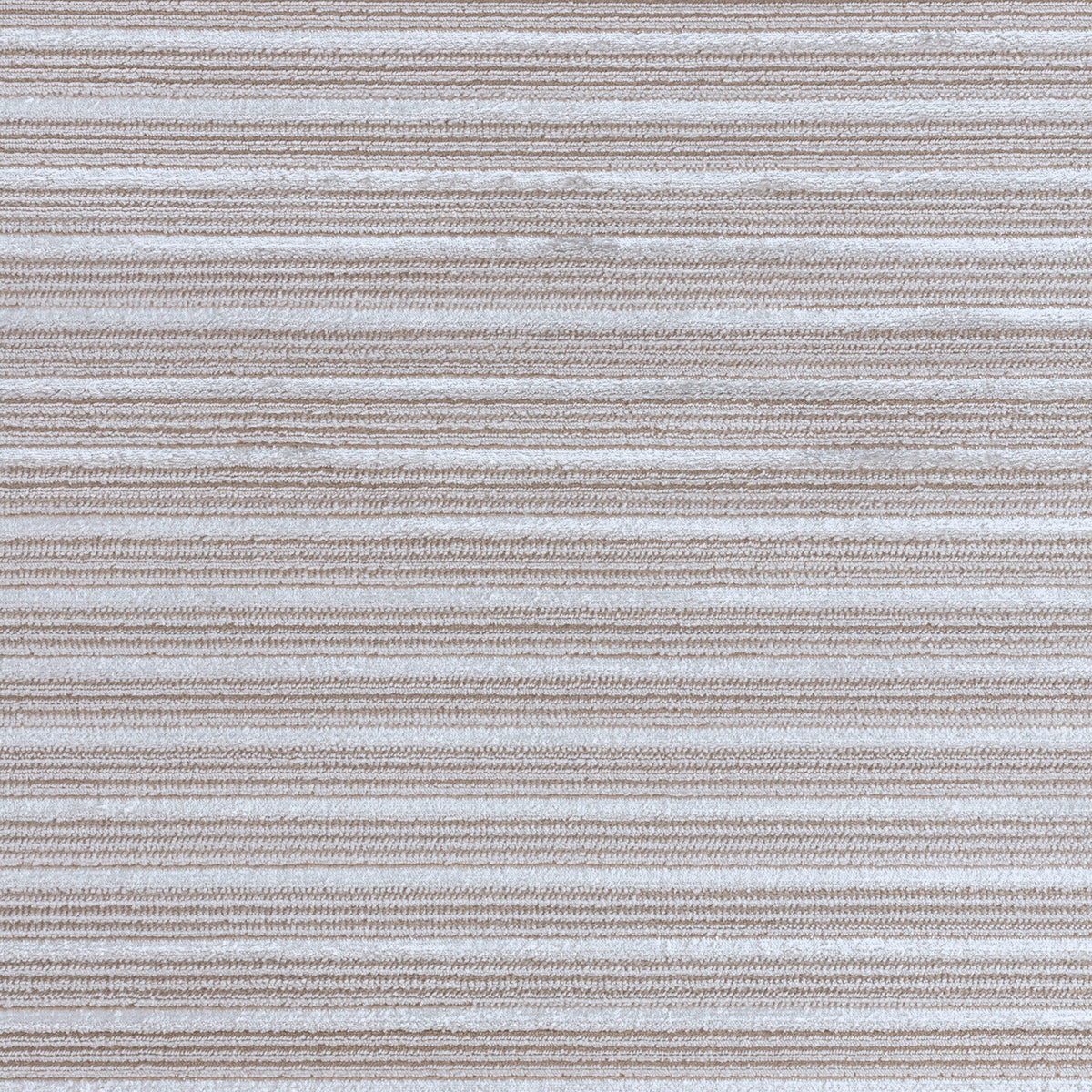 Tapis SURYA Skokie scandinave, motif rayures fines en relief, beige et crème, vue 8