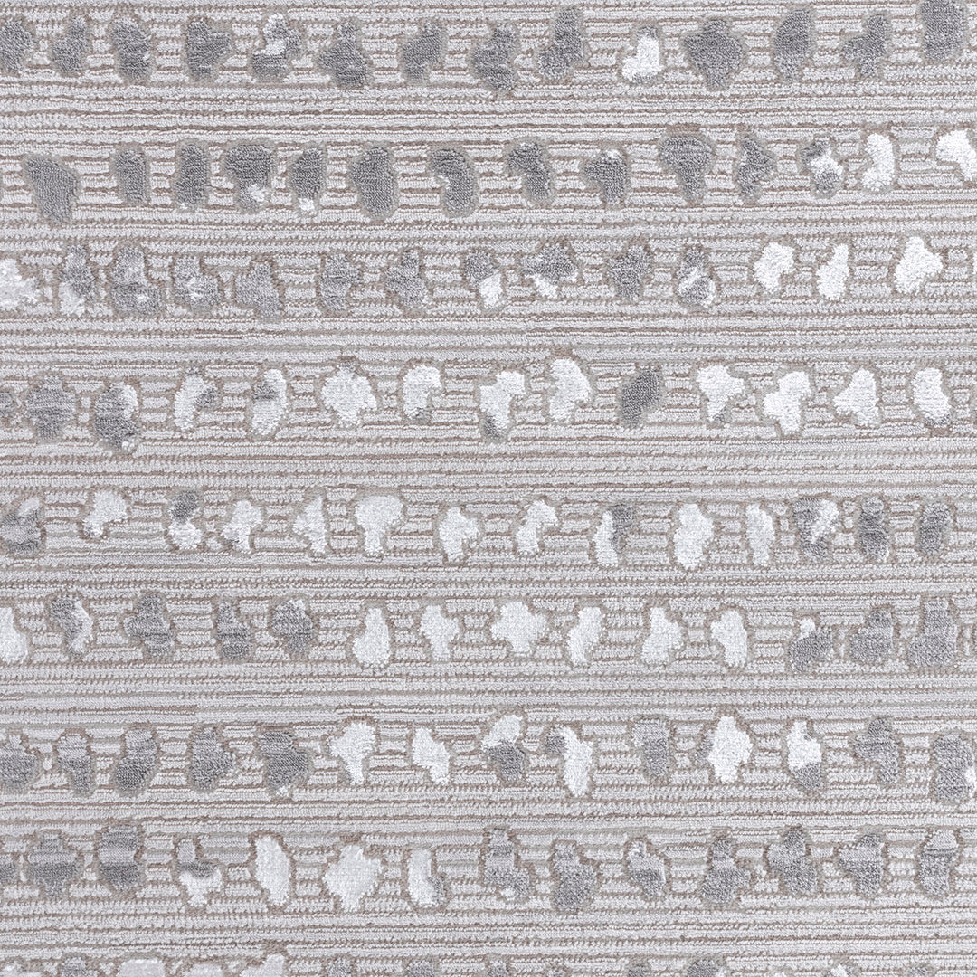 Tapis Scandinave à Pois Gris/Blanc Rosemont