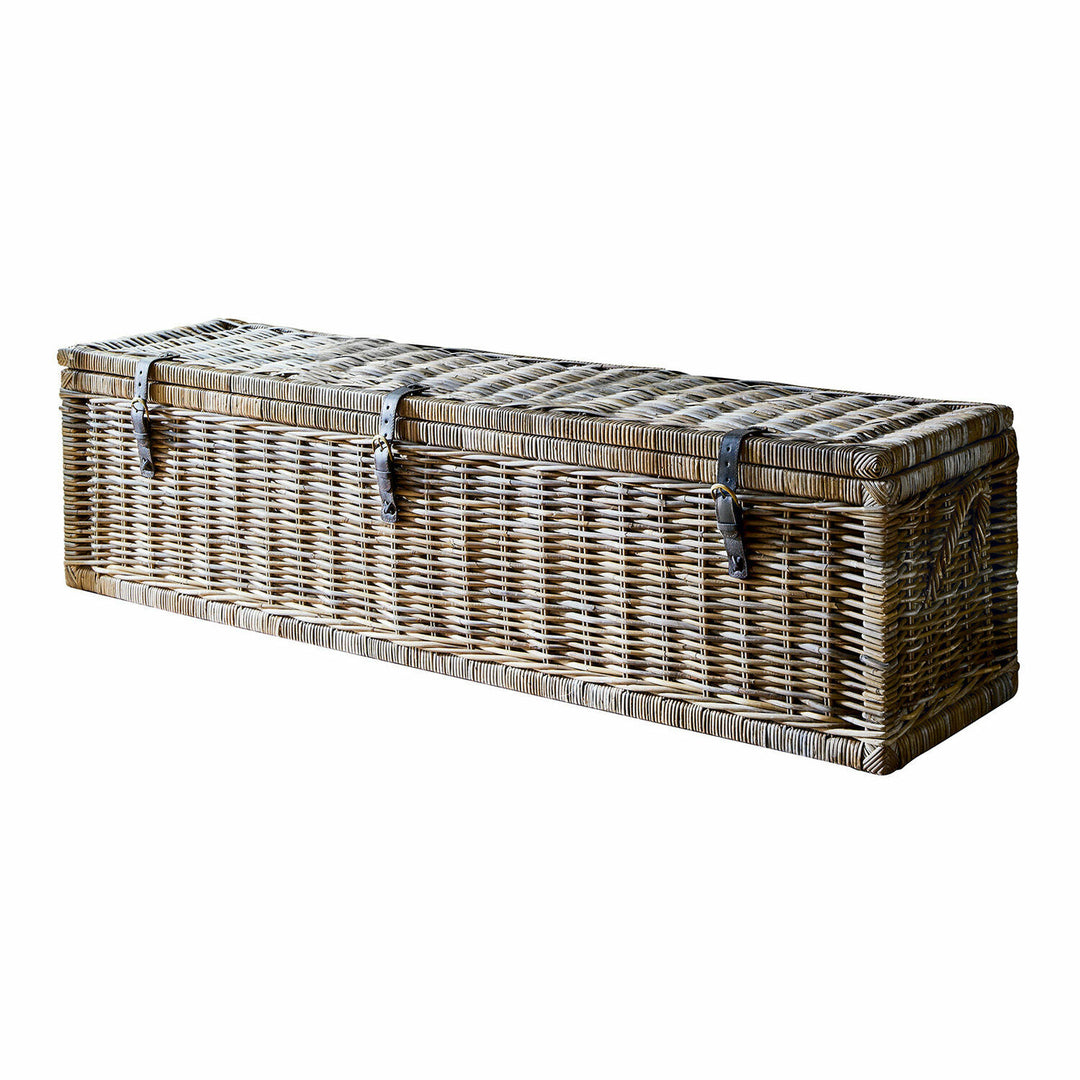 Malle en Rotin HAILEE Coffre de Rangement Tressé Main — photo produit