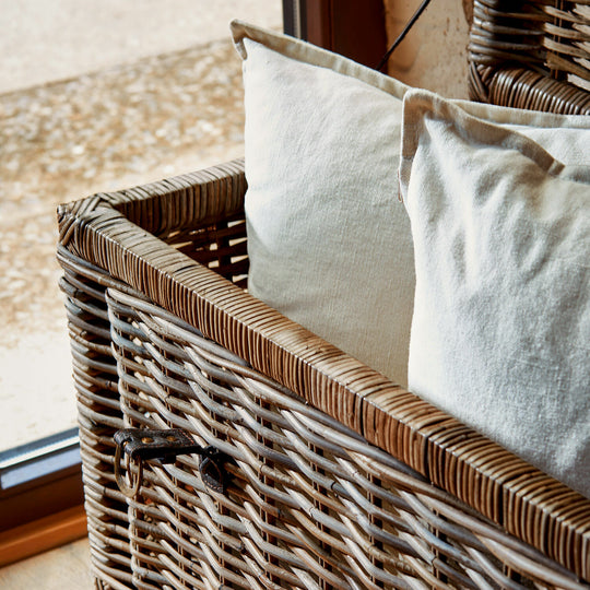 Malle en Rotin HAILEE Coffre de Rangement Tressé Main — photo produit