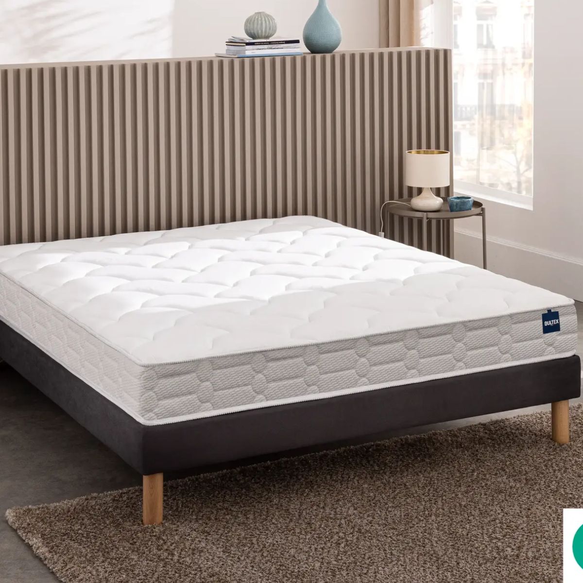 Matelas BULTEX 140X190cm ELEMENTAL