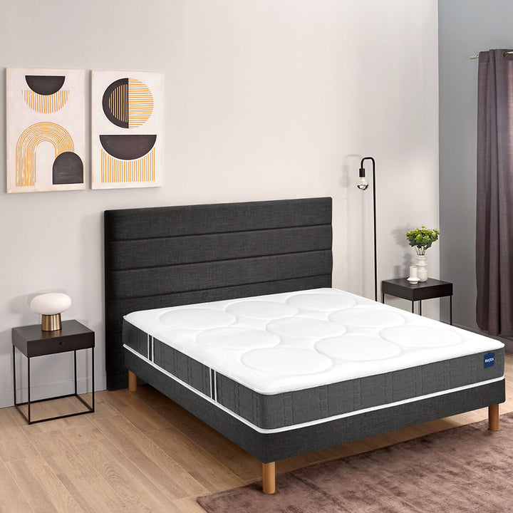 Matelas BULTEX mousse, soutien ferme, accueil enveloppant, 160x200cm