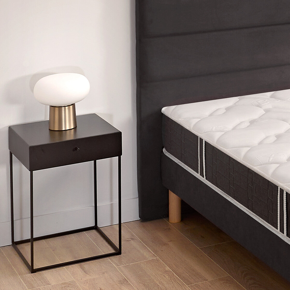 Matelas BULTEX mousse, soutien ferme, accueil moelleux, 80x200cm