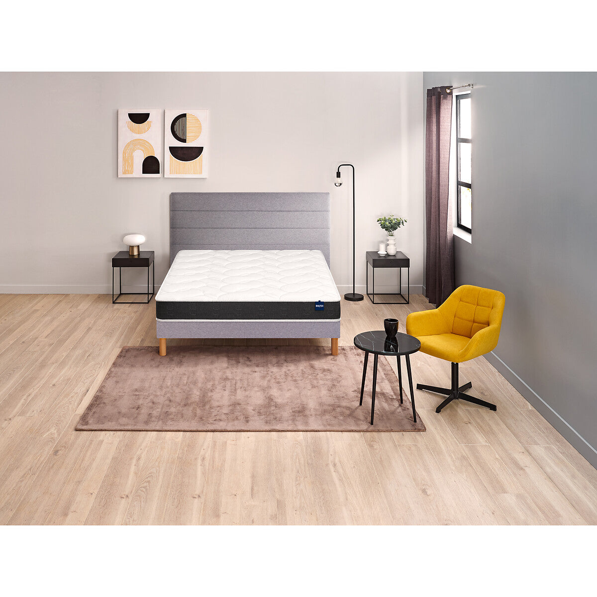 Matelas BULTEX Essential mousse, soutien ferme, accueil moelleux, 140x190cm