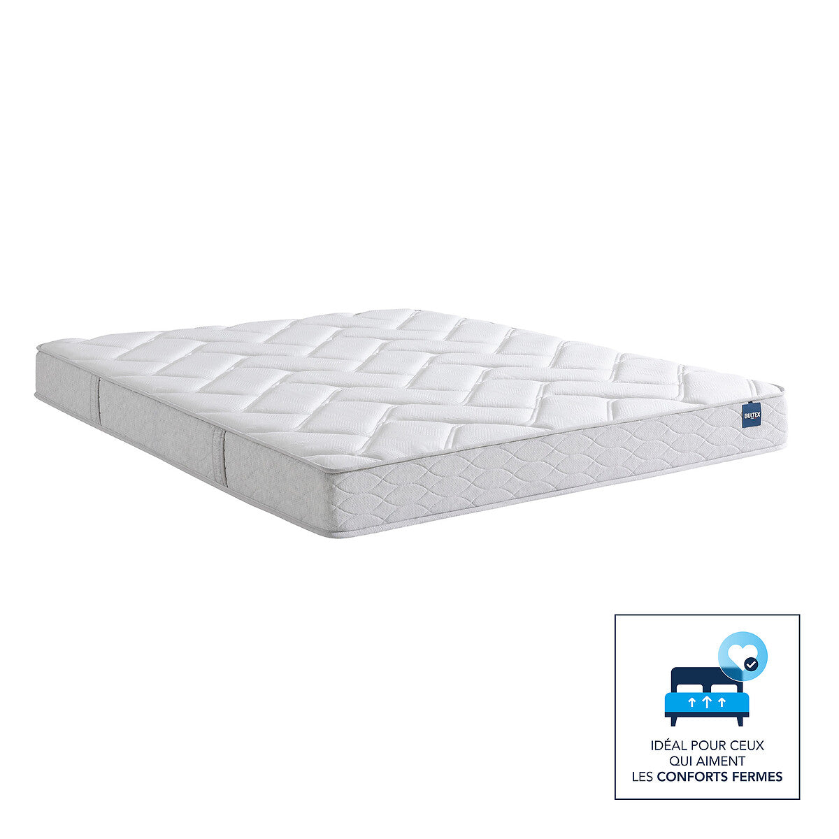 Matelas BULTEX mousse, soutien ferme, accueil ferme, 140x190cm