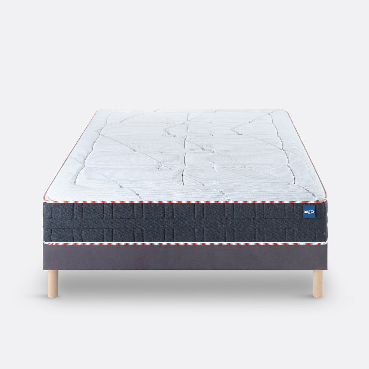Matelas BULTEX Triomphal ressorts ensachés, soutien ferme, accueil enveloppant, 180x200cm