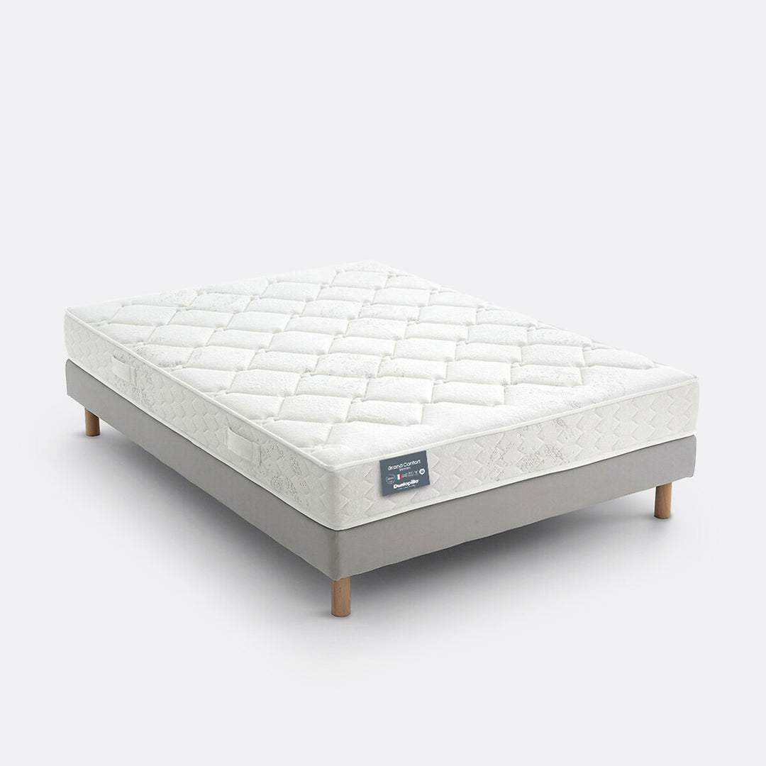 Matelas DUNLOPILLO latex, soutien ferme, accueil ferme, 140x200cm