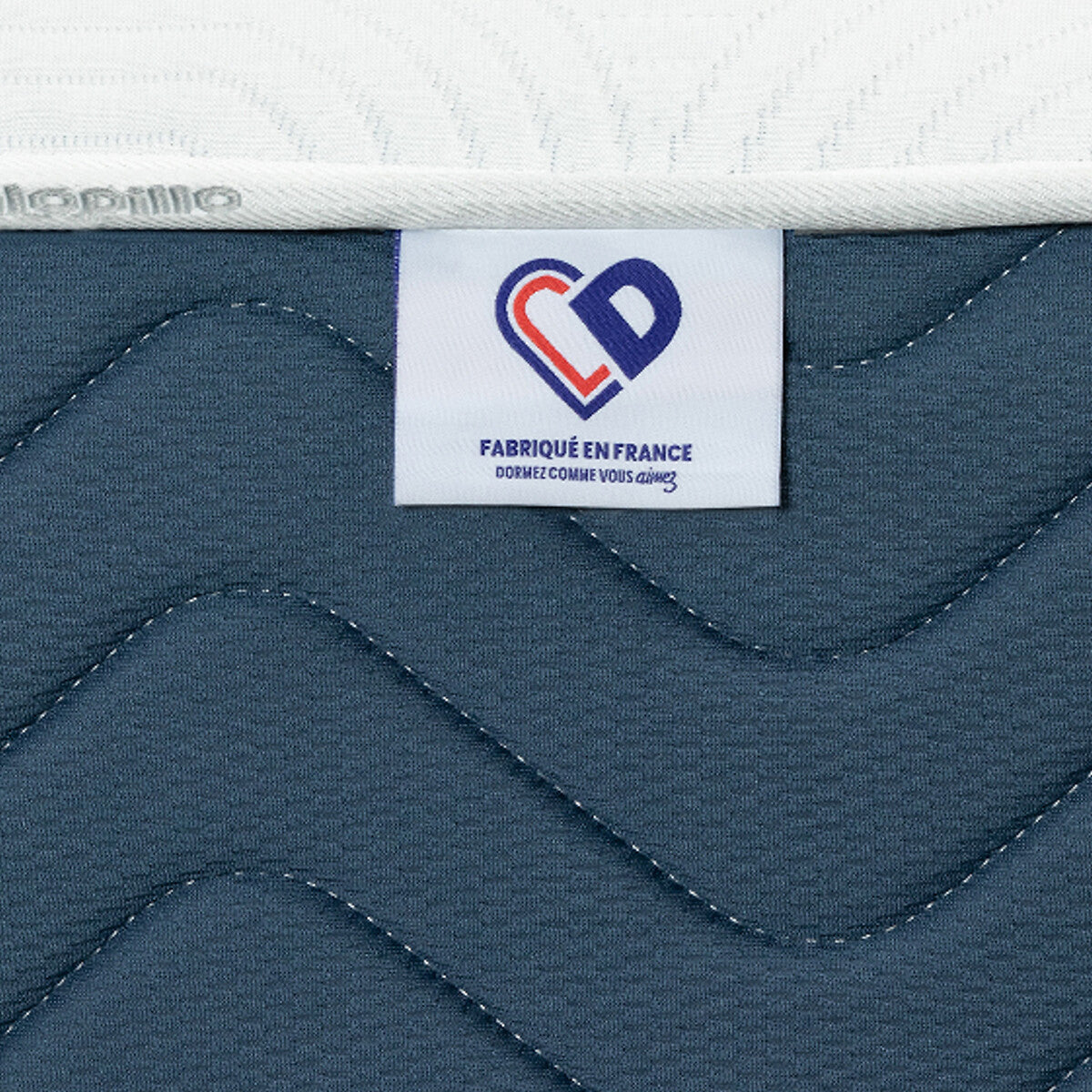 Matelas DUNLOPILLO Beverly latex, soutien ferme, accueil tonique, 140x190cm