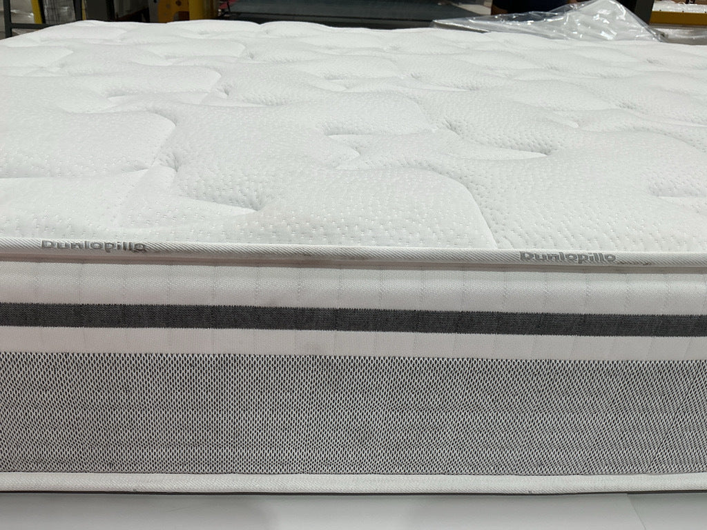 Matelas DUNLOPILLO STAR ressorts ensachés, soutien ferme, accueil mi-ferme, 140x190cm