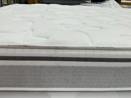 Matelas DUNLOPILLO STAR ressorts ensachés, soutien ferme, accueil mi-ferme, 140x190cm