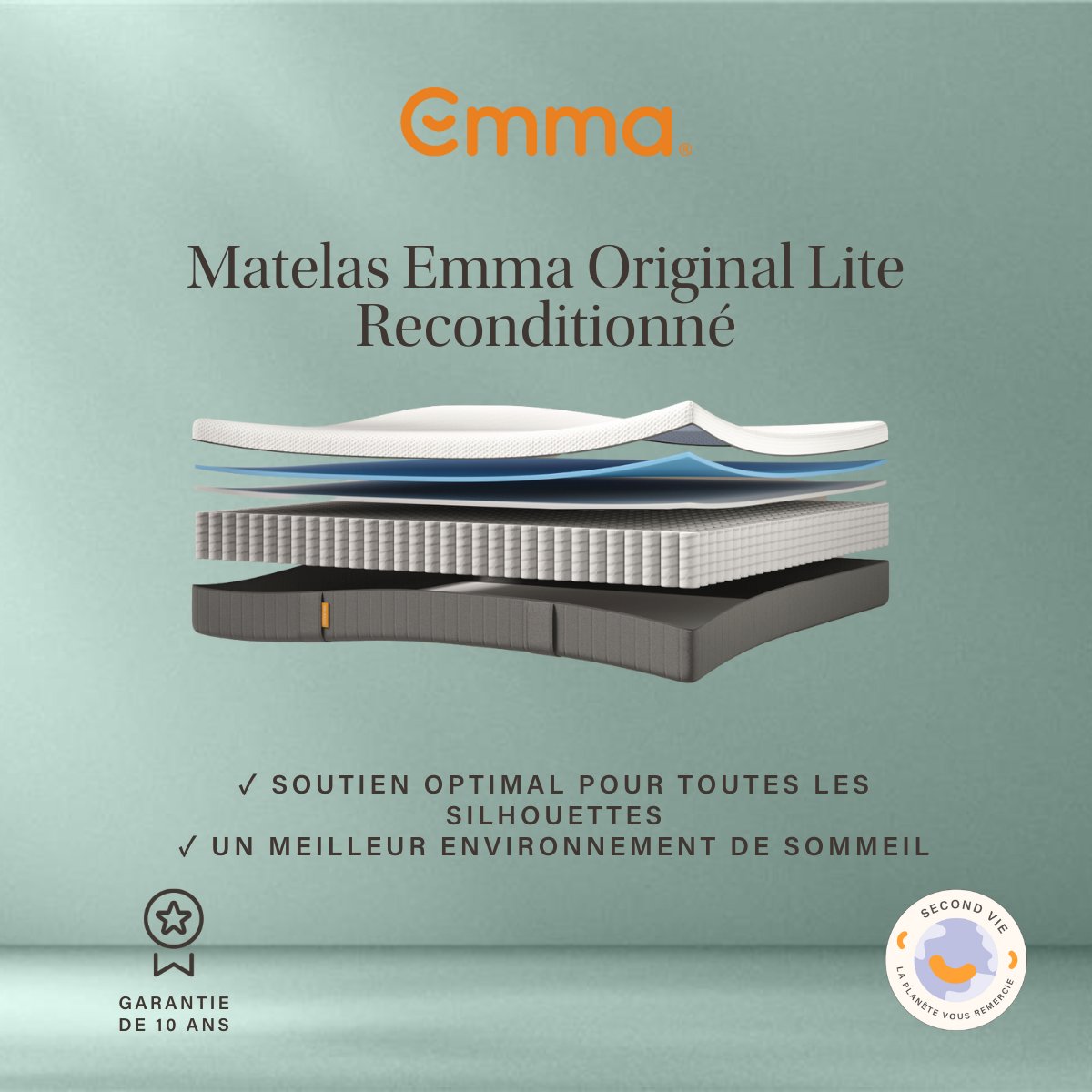 Matelas Emma Original Lite reconditionné
