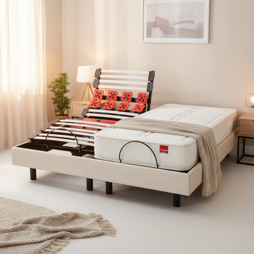 Matelas de relaxation à Ressorts EPEDA Balade Equilibré 160x200cm ( 2x80x200cm)