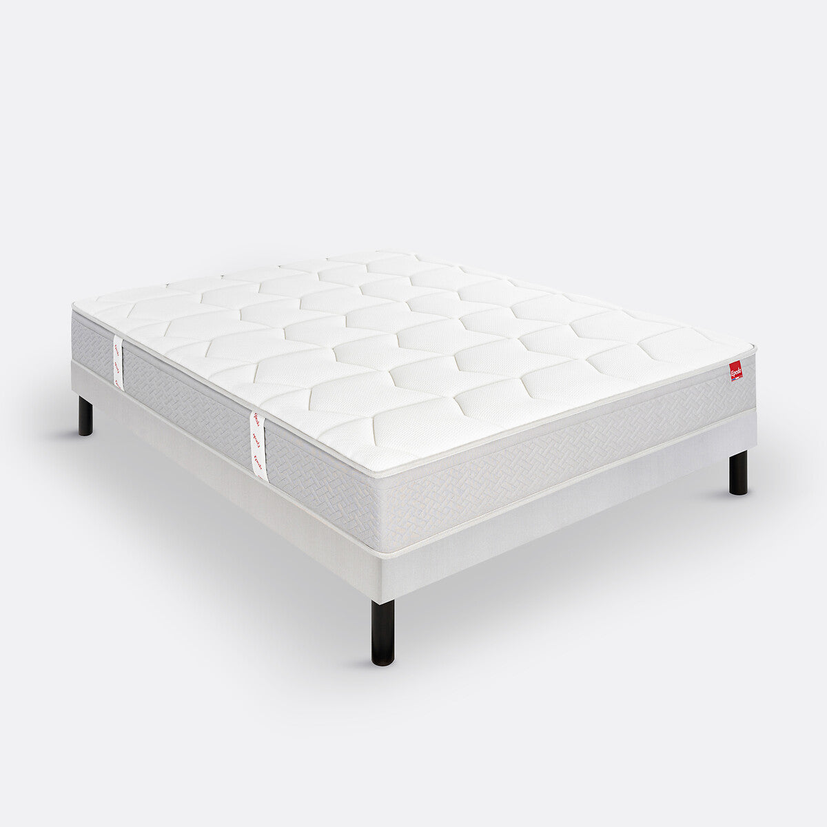 Matelas EPEDA 580 ressorts ensachés, soutien ferme, accueil équilibré, 160x200cm