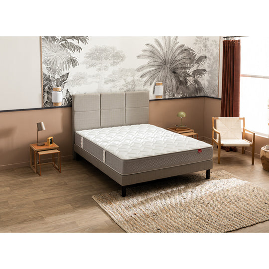 Matelas EPEDA 620 ressorts ensachés, soutien très ferme, accueil ferme, 180x200cm