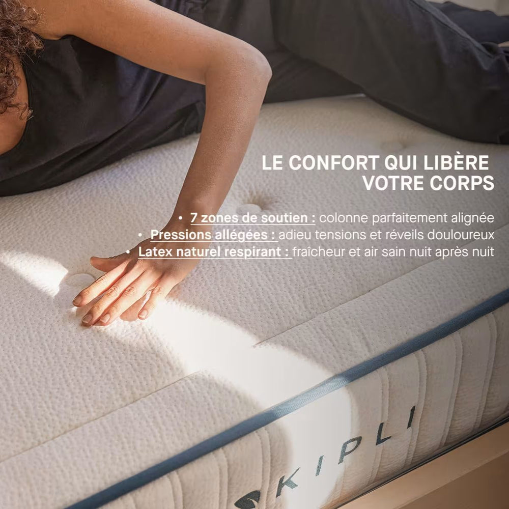 Matelas KIPLI Latex Naturel Premium 160x200cm
