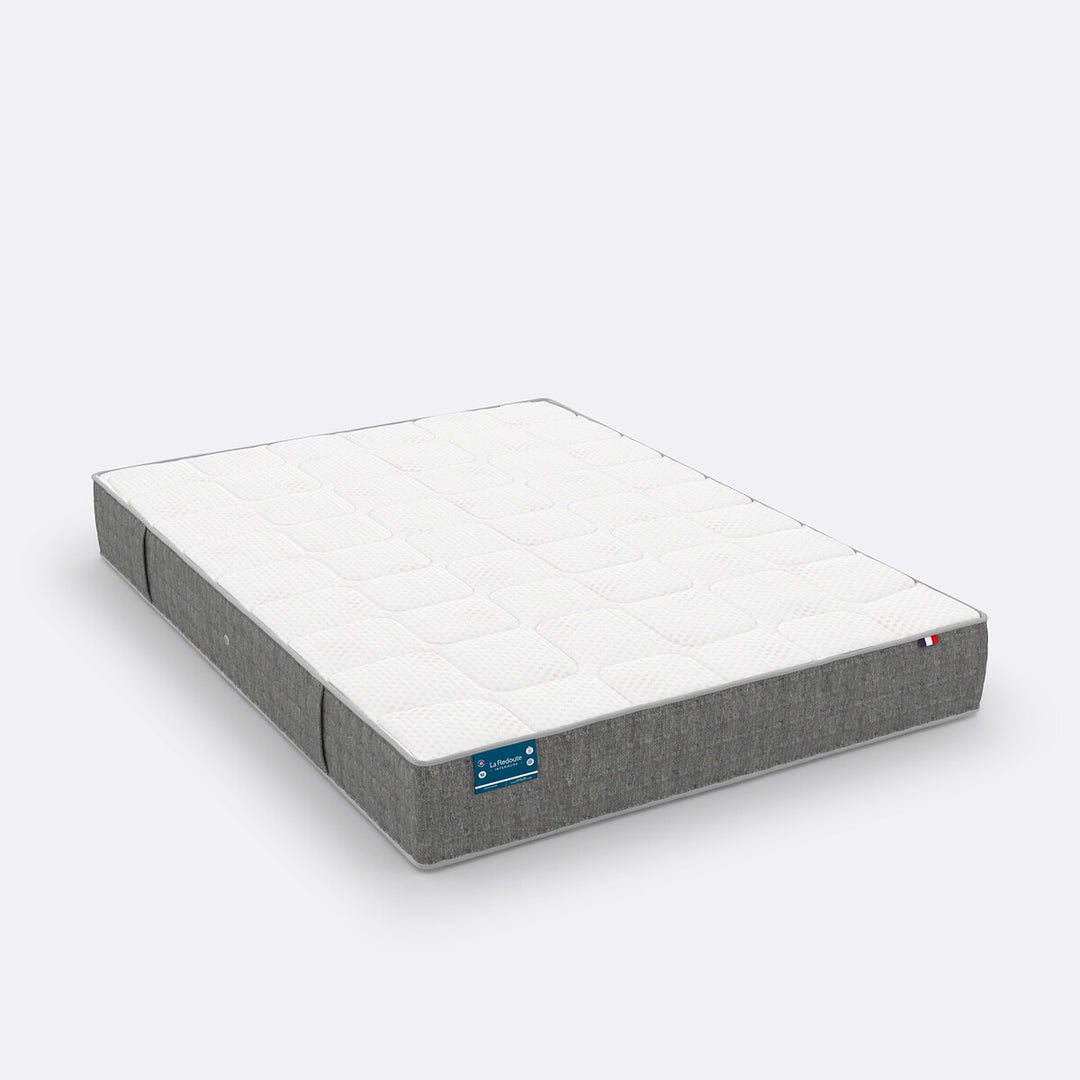 Matelas 660 ressorts, 7 zones, soutien ferme, accueil moelleux