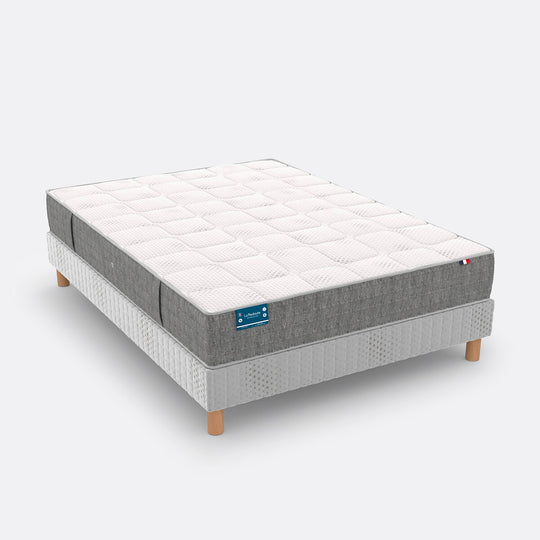 Matelas 660 ressorts, 7 zones, soutien ferme, accueil moelleux