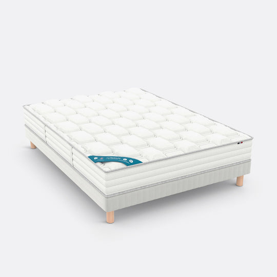 Matelas LA REDOUTE 580 ressorts ensachés, soutien ferme, accueil enveloppant, 140x190cm