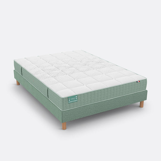 Matelas LA REDOUTE 672 ressorts ensachés, soutien ferme, accueil moelleux, 180x200cm