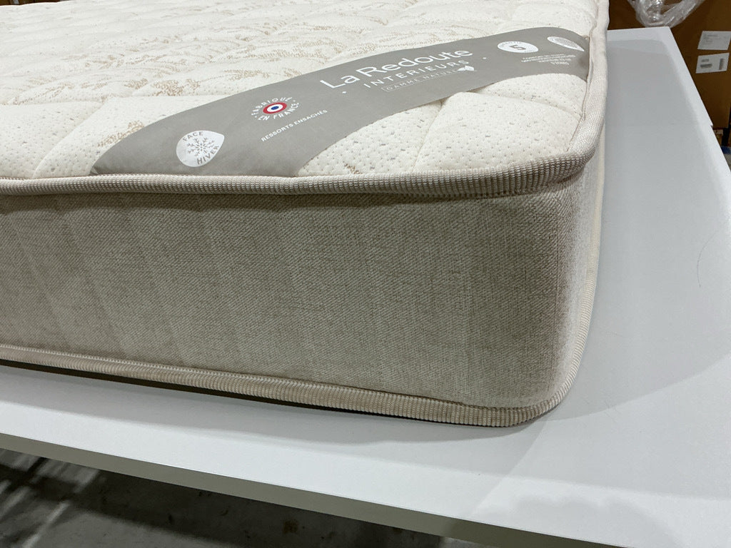 Matelas LA REDOUTE Origine 580 ressorts ensachés, soutien mi-ferme, accueil moelleux, 140x190cm