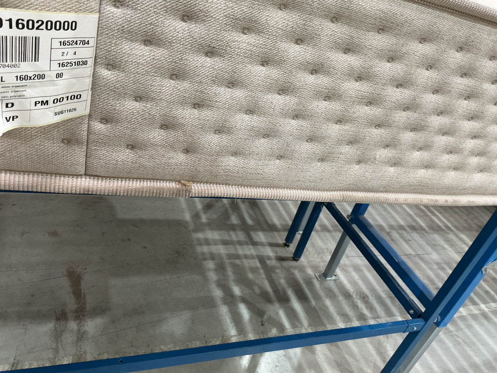 Matelas LA REDOUTE Origine 651 ressorts ensachés, soutien mi-ferme, accueil moelleux, 160x200cm