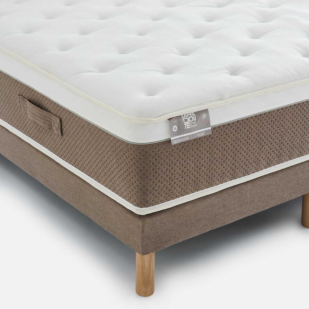 Matelas LA REDOUTE Premium 1326 ressorts, soutien ferme, accueil équilibré, 160x200cm