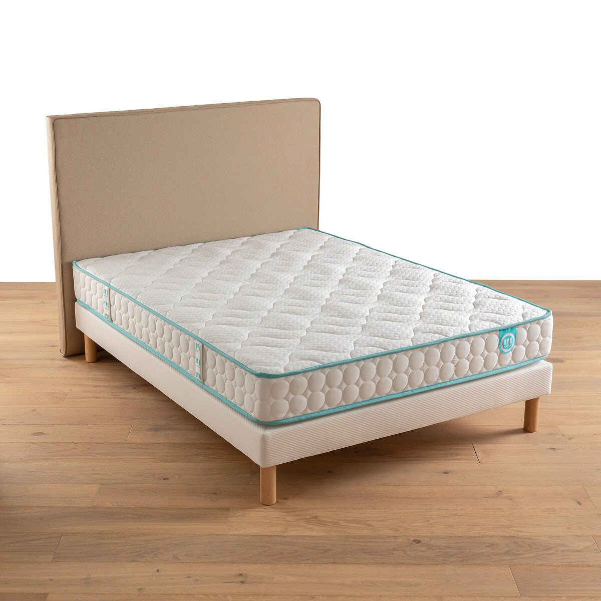Matelas MERINOS LE TOUT TENDRE ressorts ensachés, soutien ferme, accueil enveloppant, 140x190cm