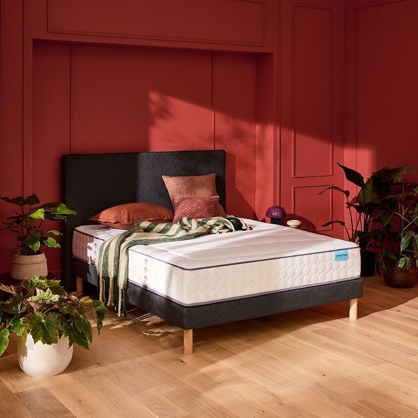 Matelas MERINOS 580 ressorts ensachés, soutien ferme, accueil moelleux, 160x200cm
