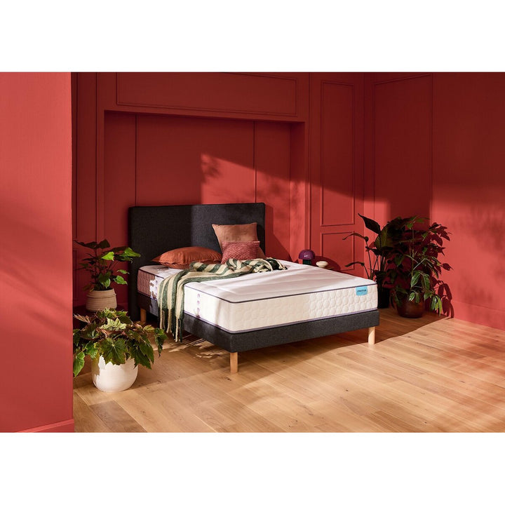 Matelas MERINOS 580 ressorts ensachés, soutien ferme, accueil moelleux, 180x200cm