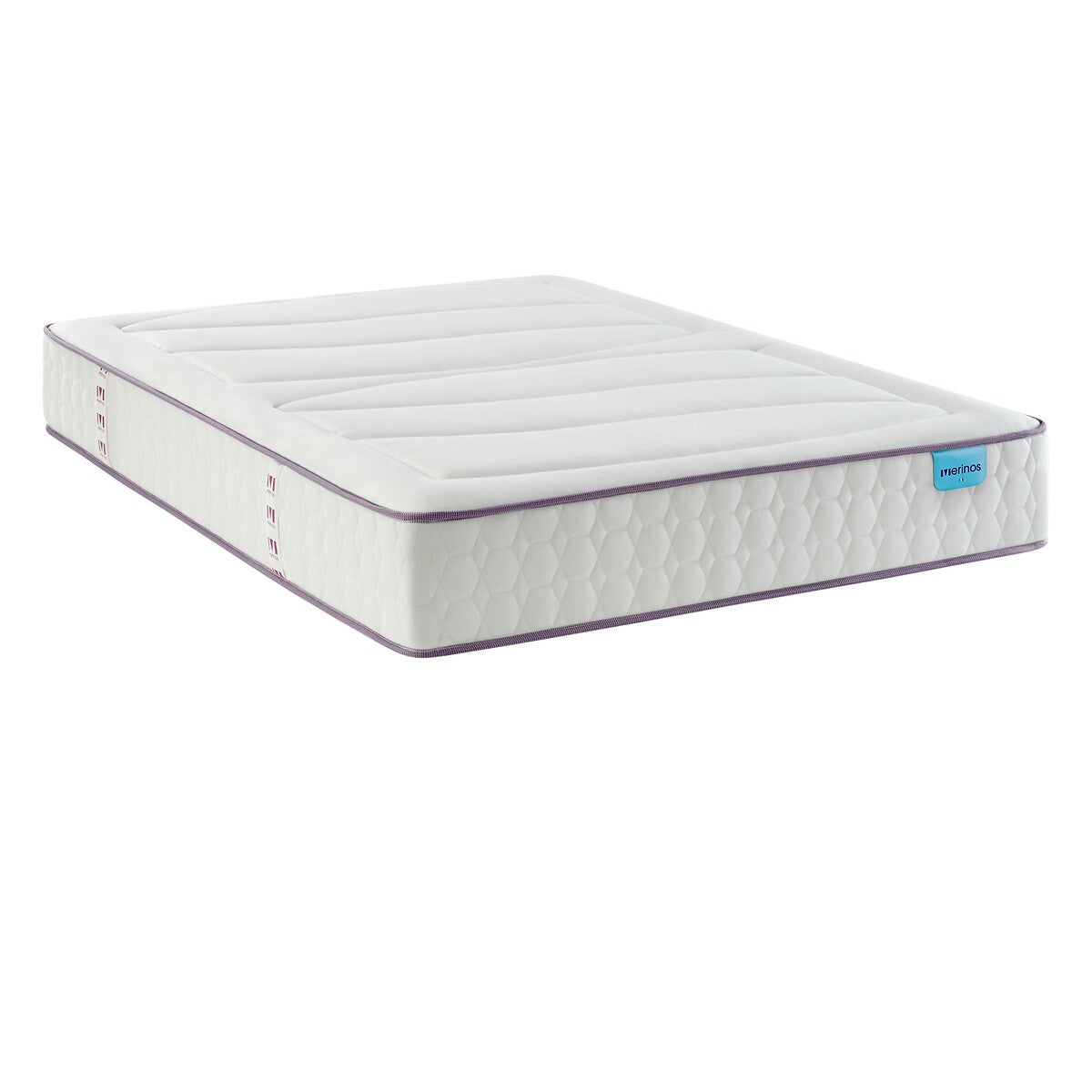 Matelas MERINOS 580 ressorts ensachés, soutien ferme, accueil moelleux, 180x200cm