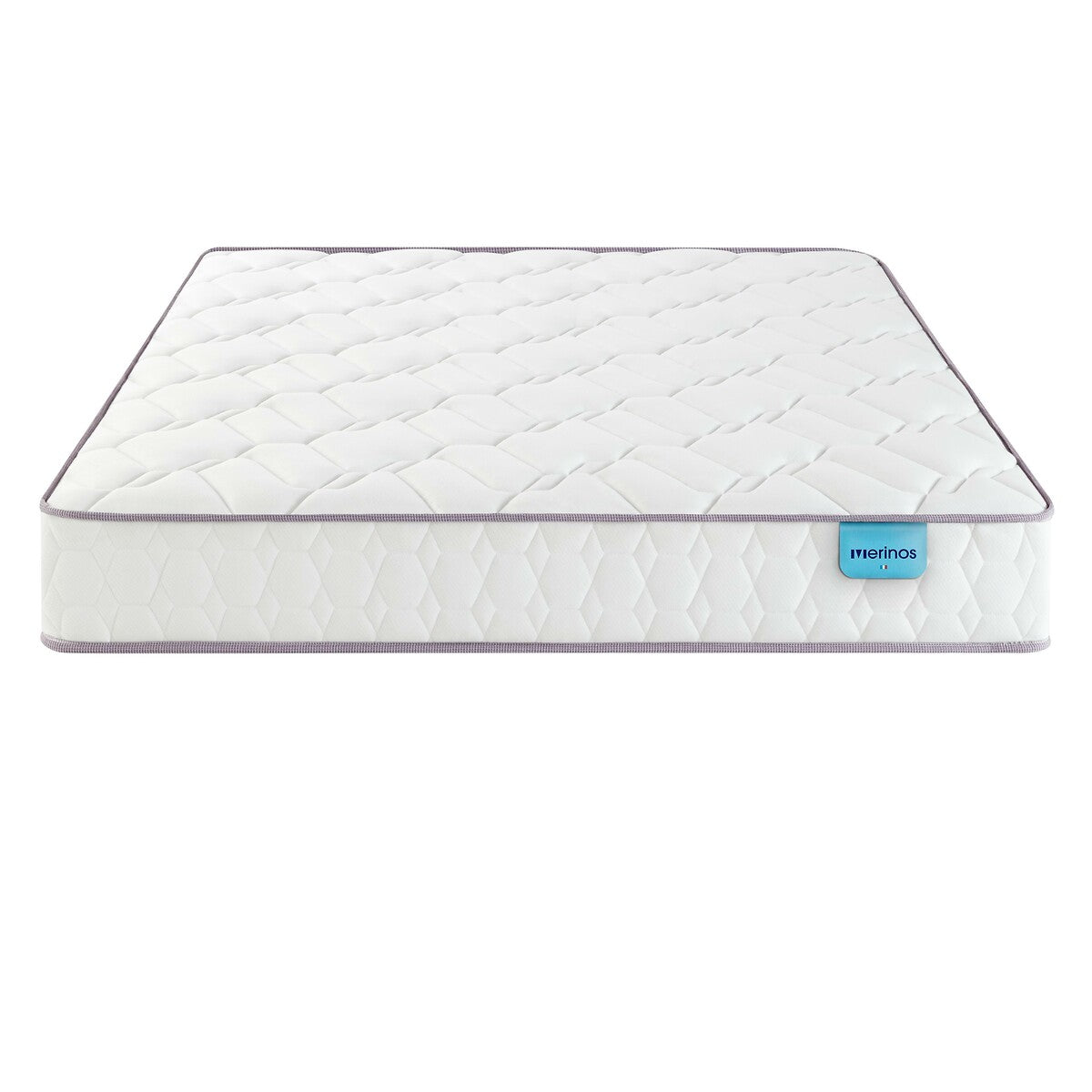 Matelas MERINOS Morning Routine 560 ressorts ensachés, soutien ferme, accueil tonique, 140x200cm